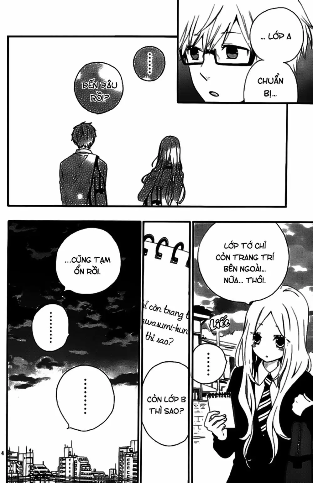 Truyện Tranh Tình Yêu Tuổi Teen Ngọt Ngào - Hibi Chouchou trang 4