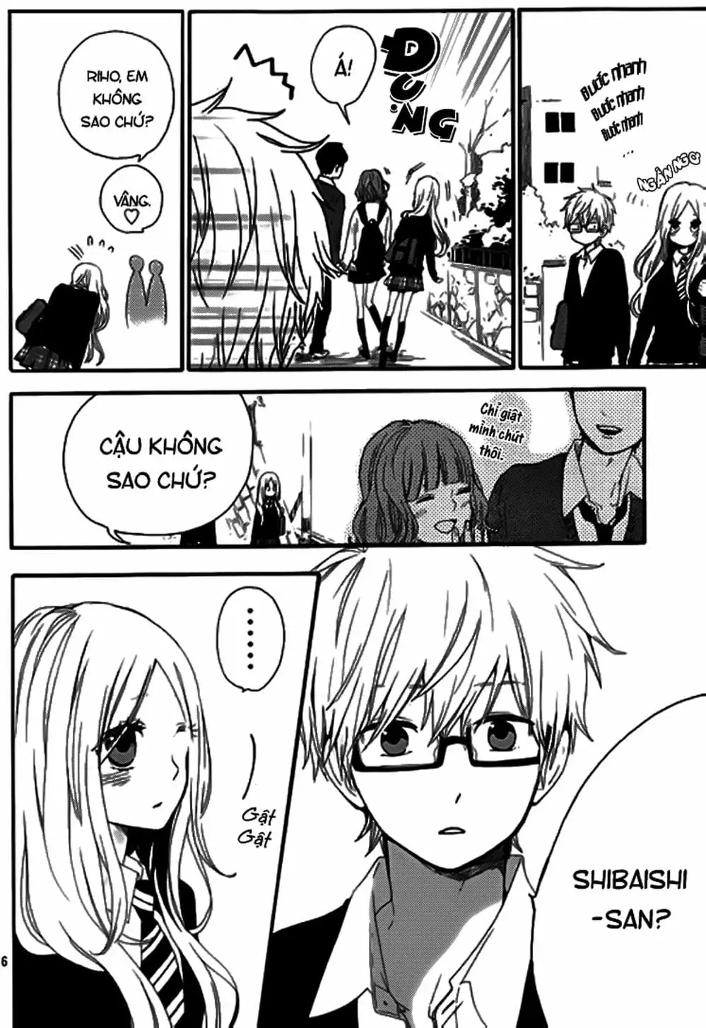 Truyện Tranh Tình Yêu Tuổi Teen Ngọt Ngào - Hibi Chouchou trang 4