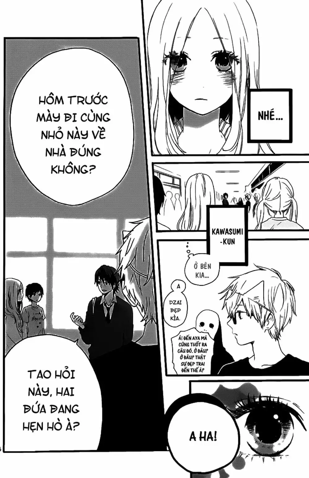 Truyện Tranh Tình Yêu Tuổi Teen Ngọt Ngào - Hibi Chouchou trang 4