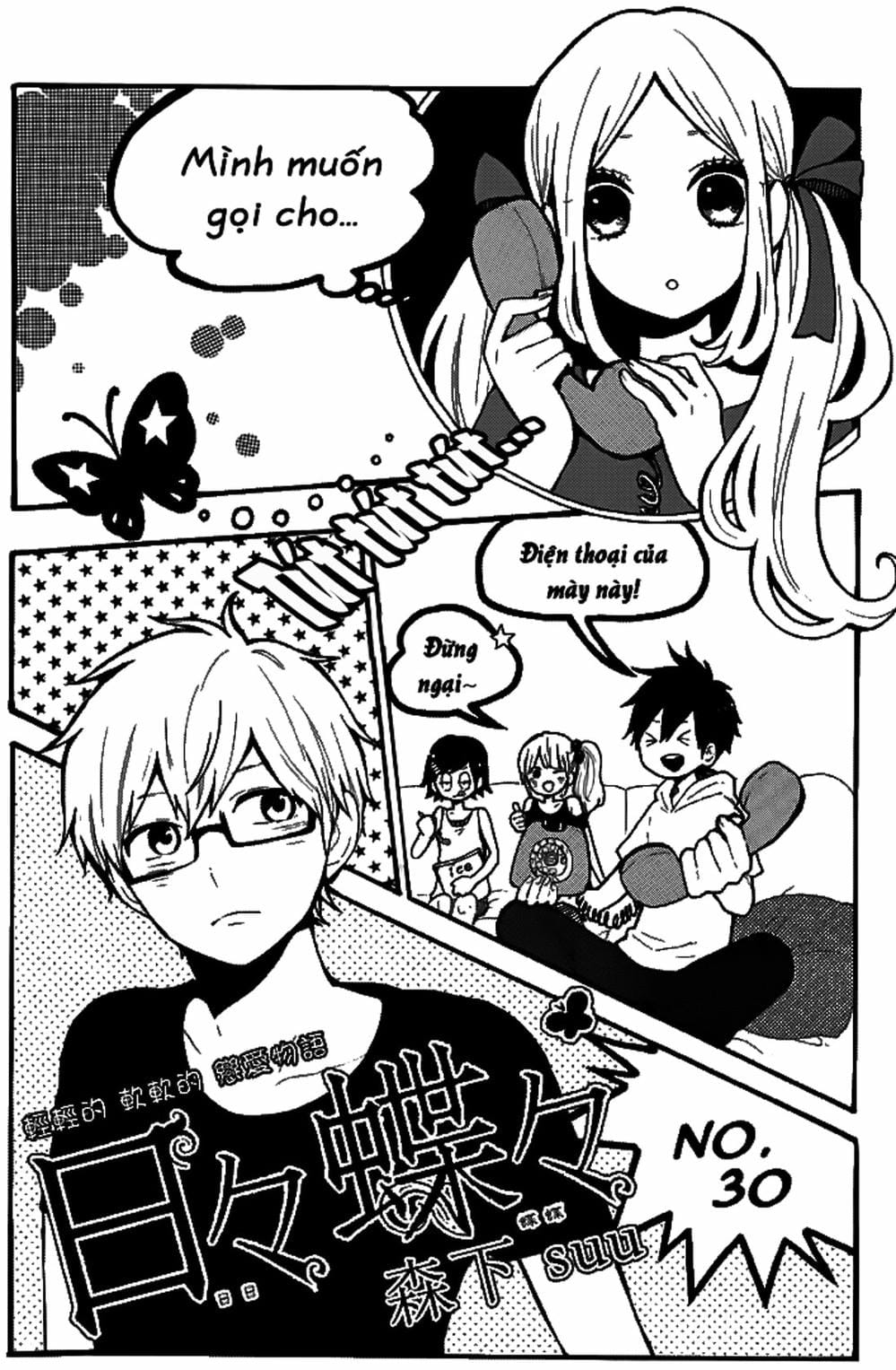 Truyện Tranh Tình Yêu Tuổi Teen Ngọt Ngào - Hibi Chouchou trang 4