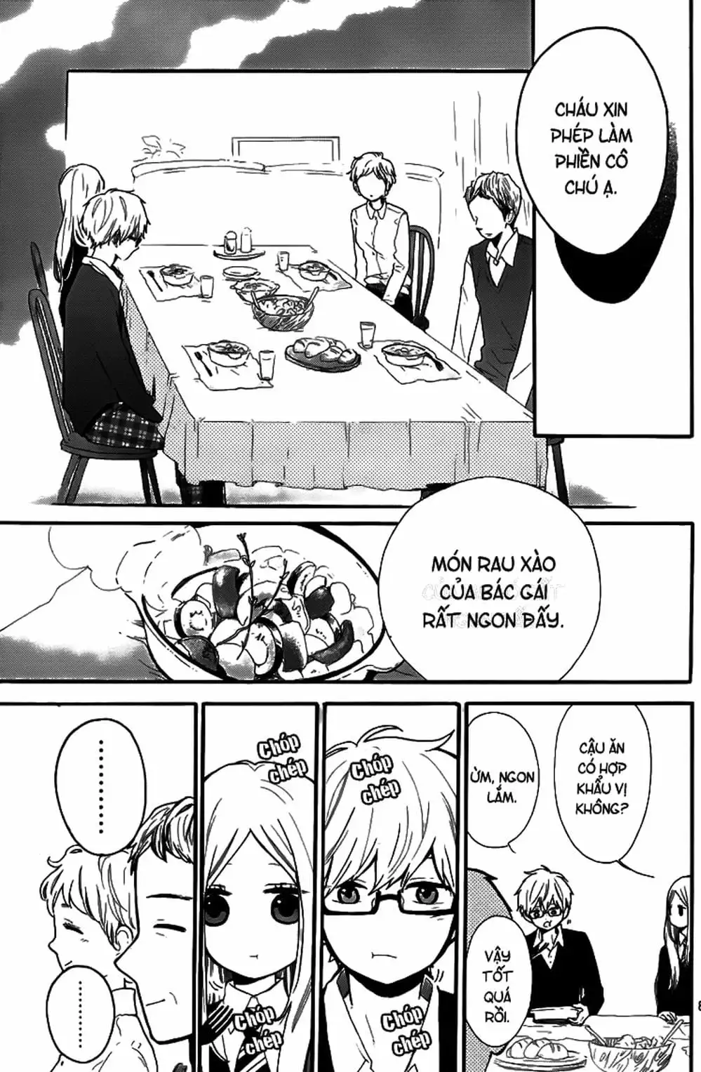 Truyện Tranh Tình Yêu Tuổi Teen Ngọt Ngào - Hibi Chouchou trang 4