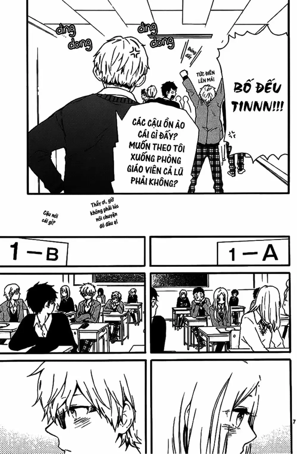 Truyện Tranh Tình Yêu Tuổi Teen Ngọt Ngào - Hibi Chouchou trang 4