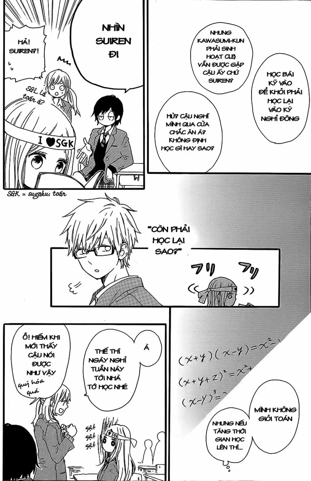 Truyện Tranh Tình Yêu Tuổi Teen Ngọt Ngào - Hibi Chouchou trang 4