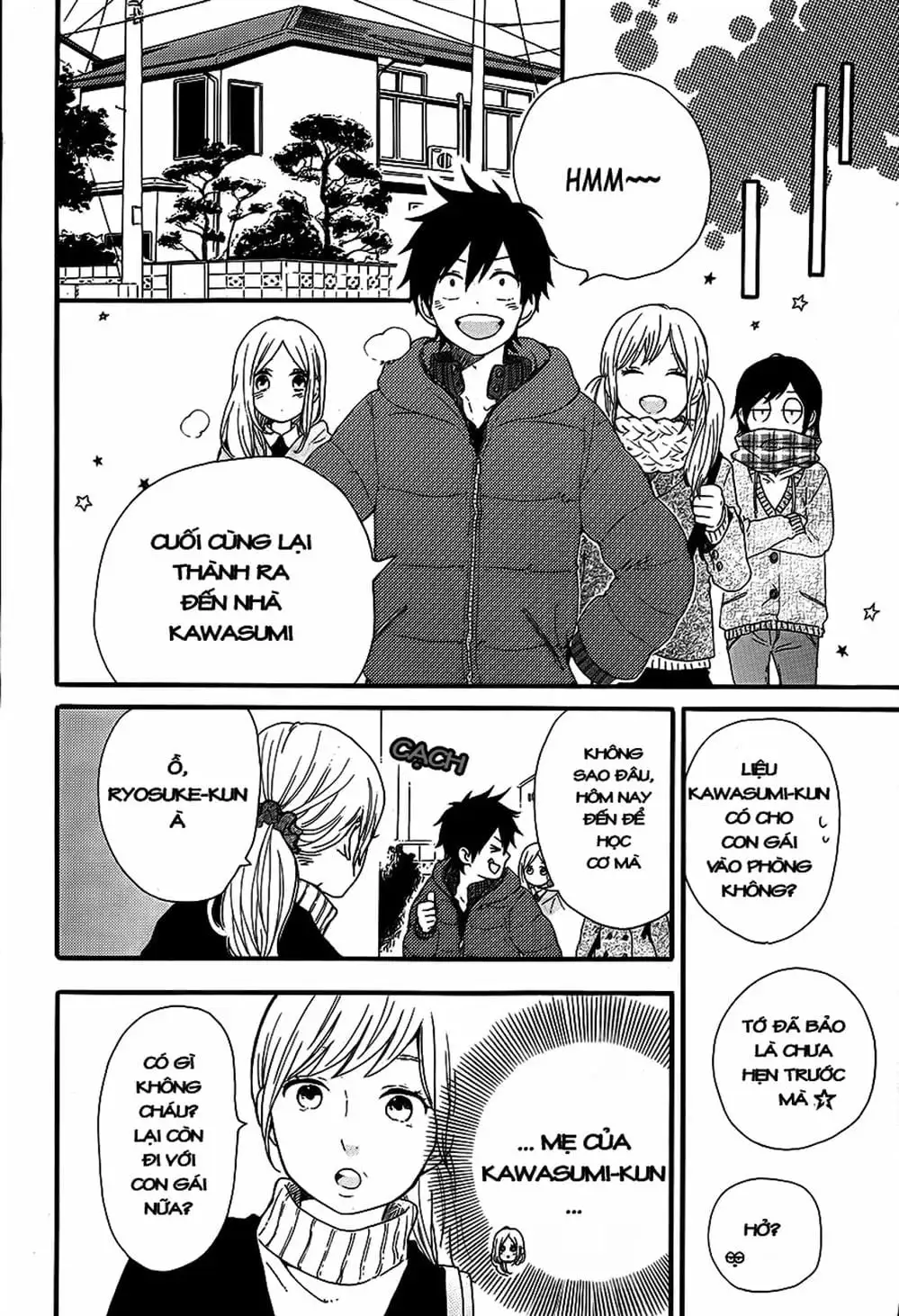 Truyện Tranh Tình Yêu Tuổi Teen Ngọt Ngào - Hibi Chouchou trang 4