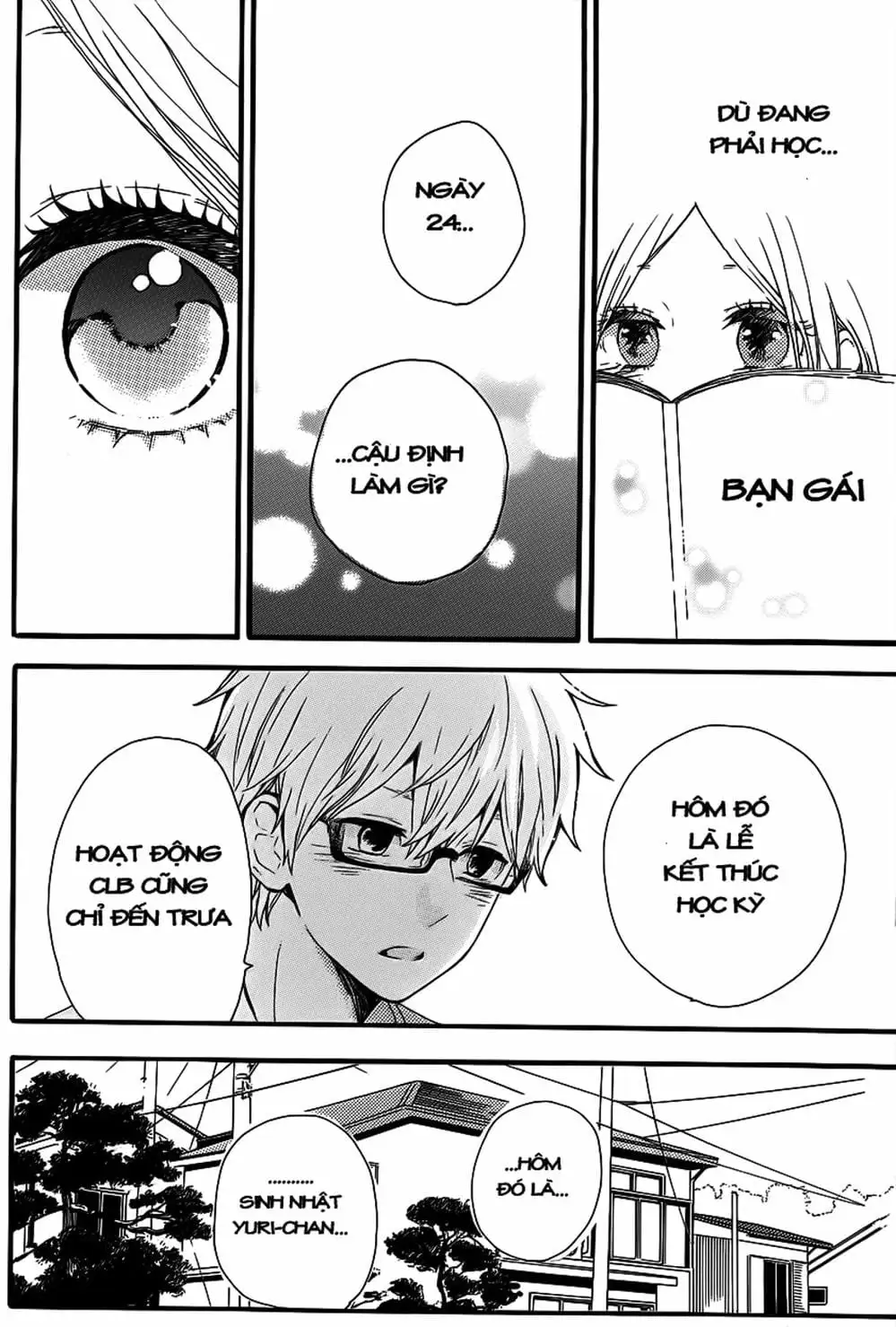 Truyện Tranh Tình Yêu Tuổi Teen Ngọt Ngào - Hibi Chouchou trang 4