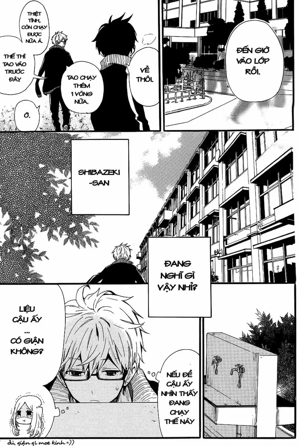 Truyện Tranh Tình Yêu Tuổi Teen Ngọt Ngào - Hibi Chouchou trang 4