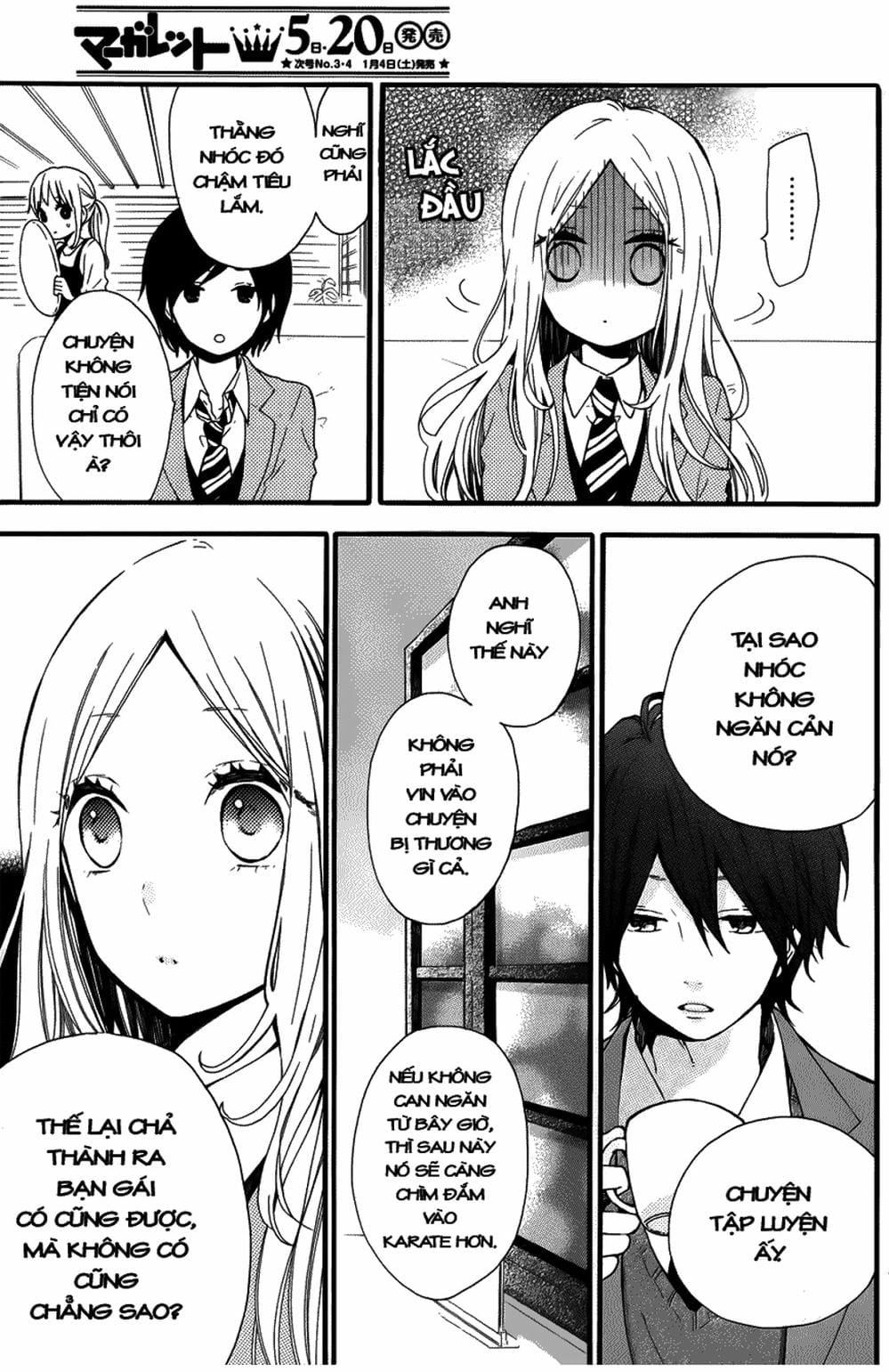 Truyện Tranh Tình Yêu Tuổi Teen Ngọt Ngào - Hibi Chouchou trang 4