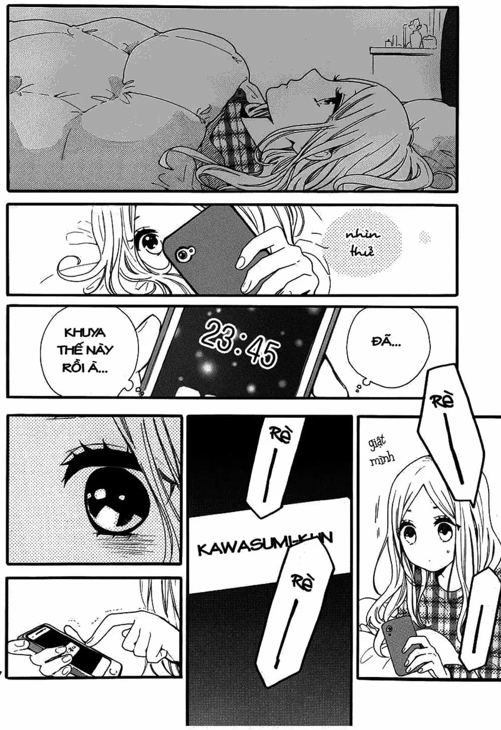 Truyện Tranh Tình Yêu Tuổi Teen Ngọt Ngào - Hibi Chouchou trang 4