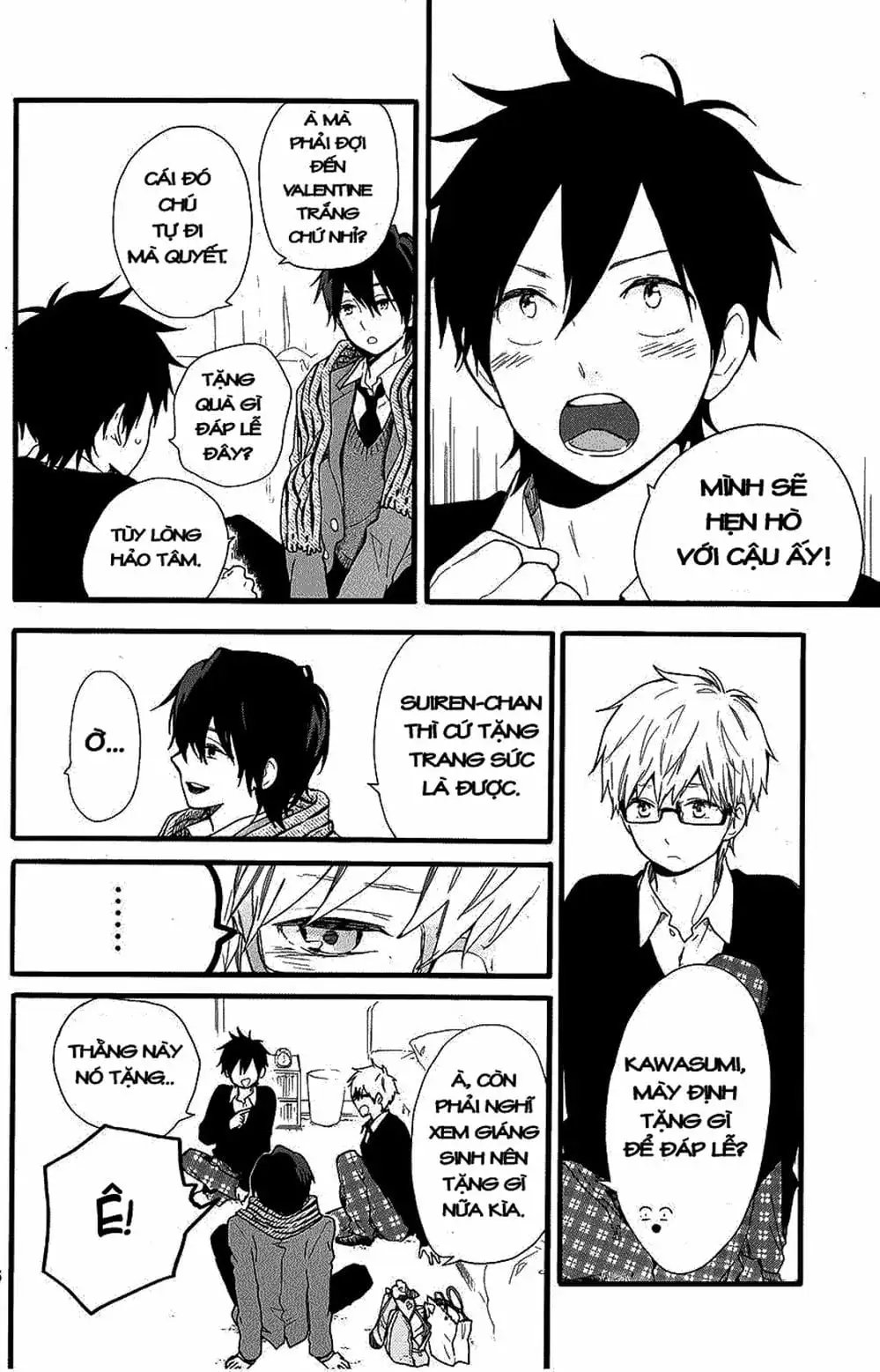 Truyện Tranh Tình Yêu Tuổi Teen Ngọt Ngào - Hibi Chouchou trang 4