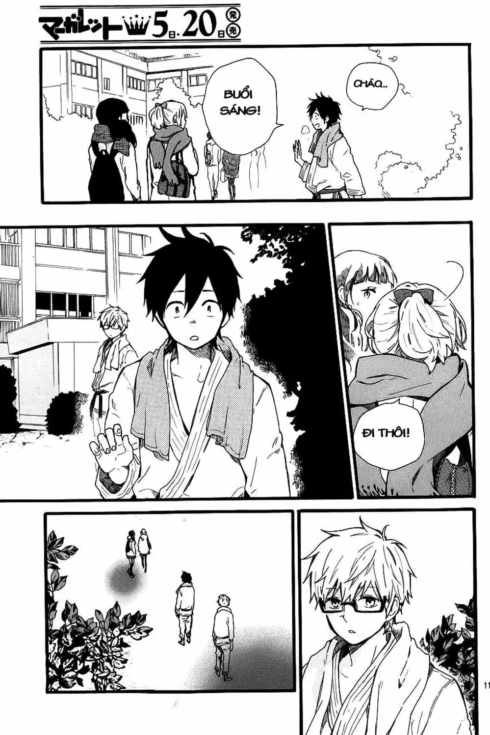 Truyện Tranh Tình Yêu Tuổi Teen Ngọt Ngào - Hibi Chouchou trang 4