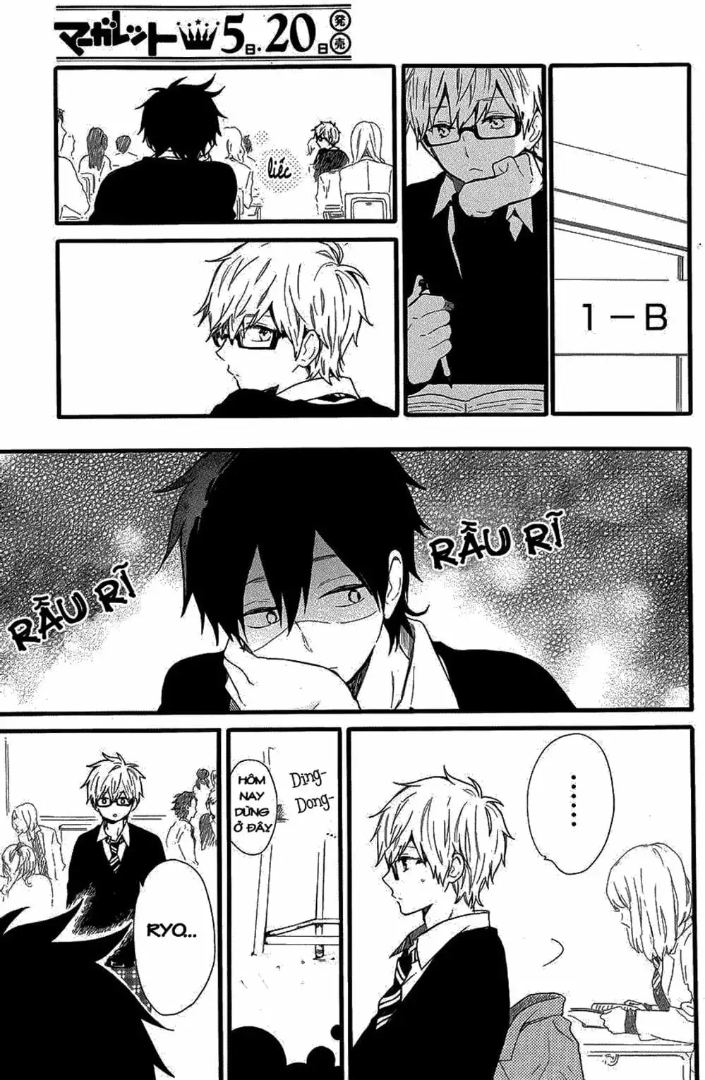 Truyện Tranh Tình Yêu Tuổi Teen Ngọt Ngào - Hibi Chouchou trang 4