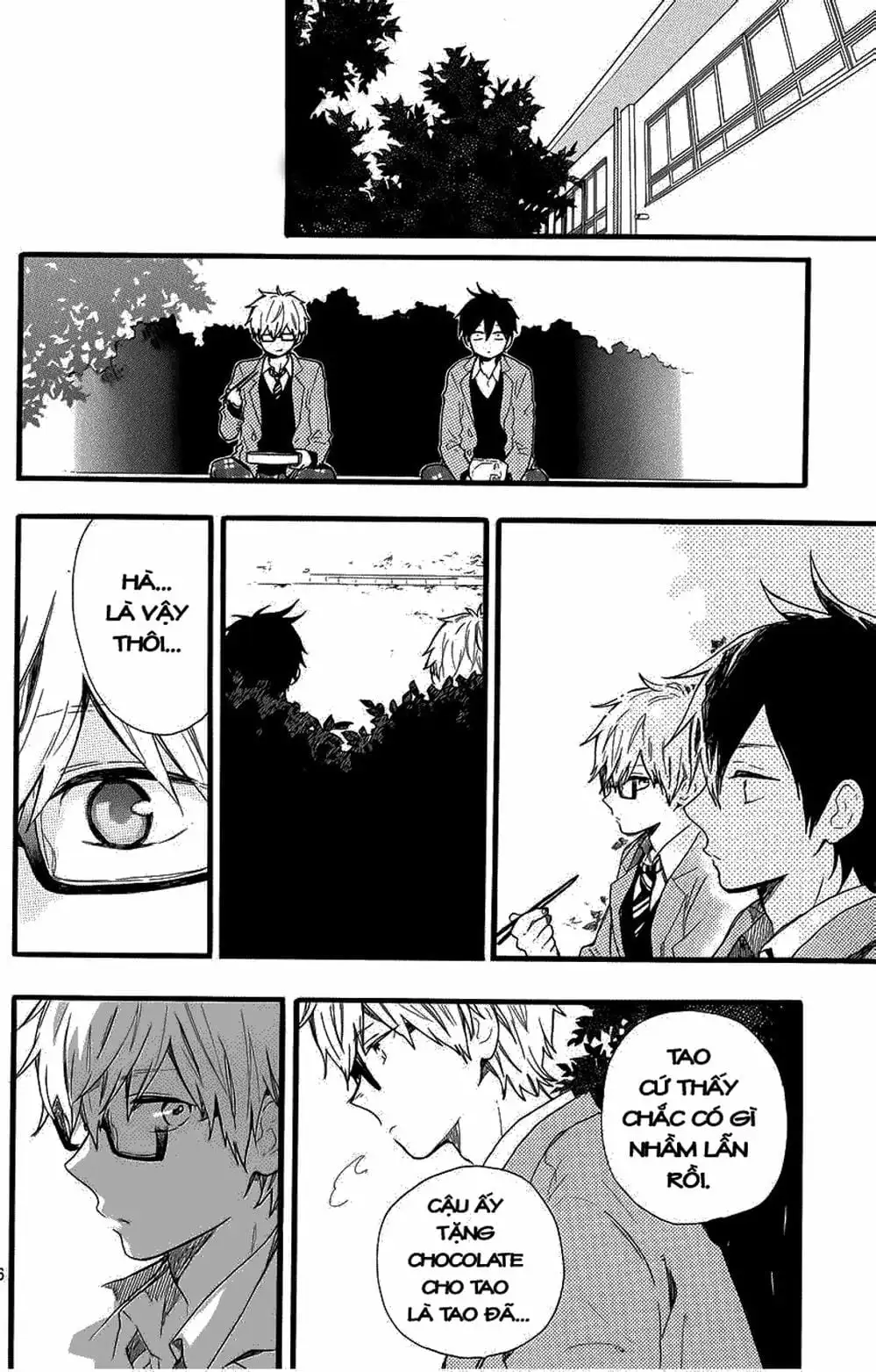 Truyện Tranh Tình Yêu Tuổi Teen Ngọt Ngào - Hibi Chouchou trang 4