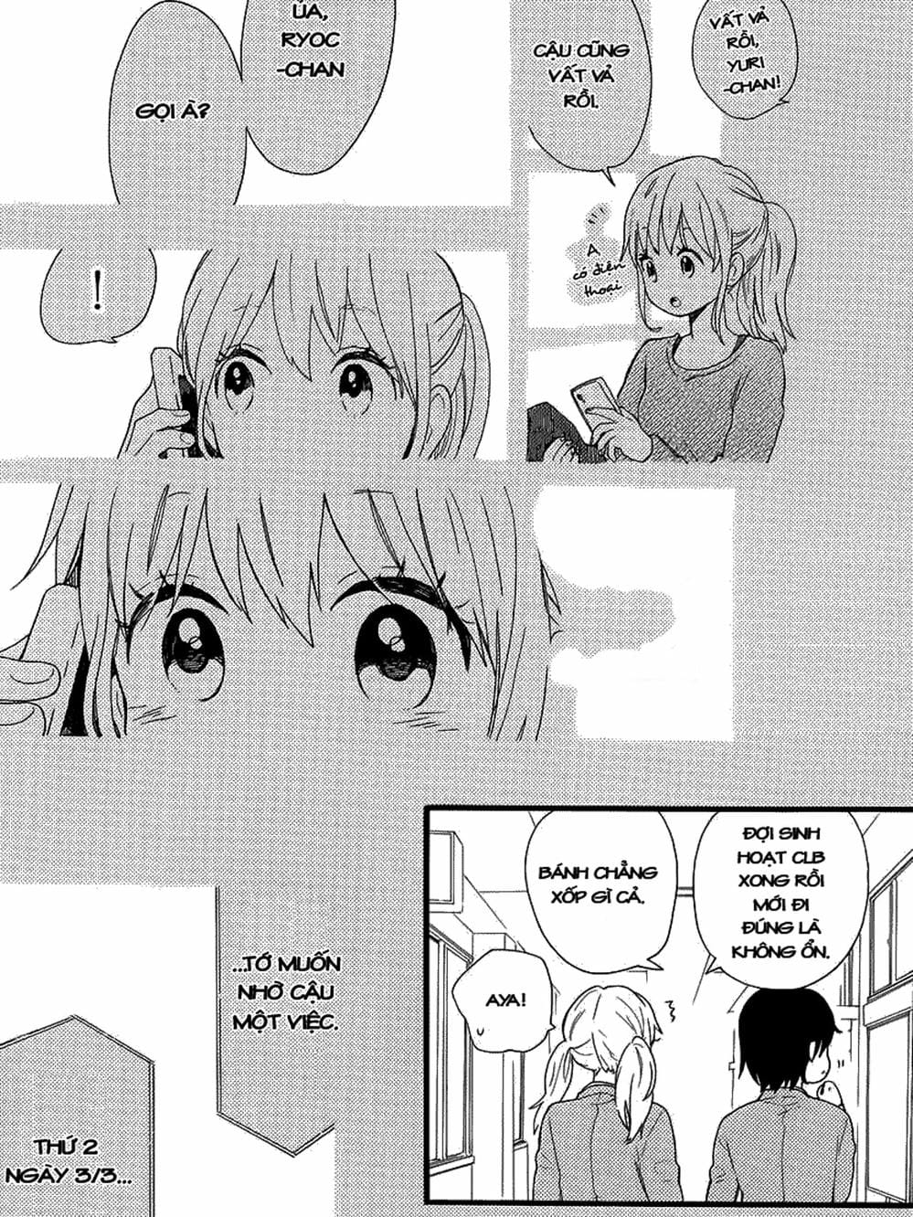 Truyện Tranh Tình Yêu Tuổi Teen Ngọt Ngào - Hibi Chouchou trang 4