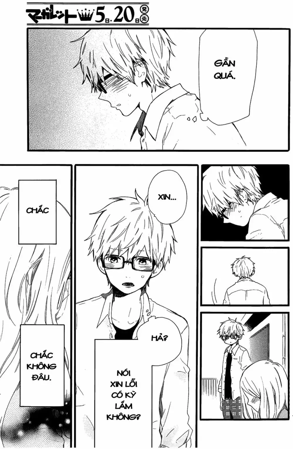 Truyện Tranh Tình Yêu Tuổi Teen Ngọt Ngào - Hibi Chouchou trang 4