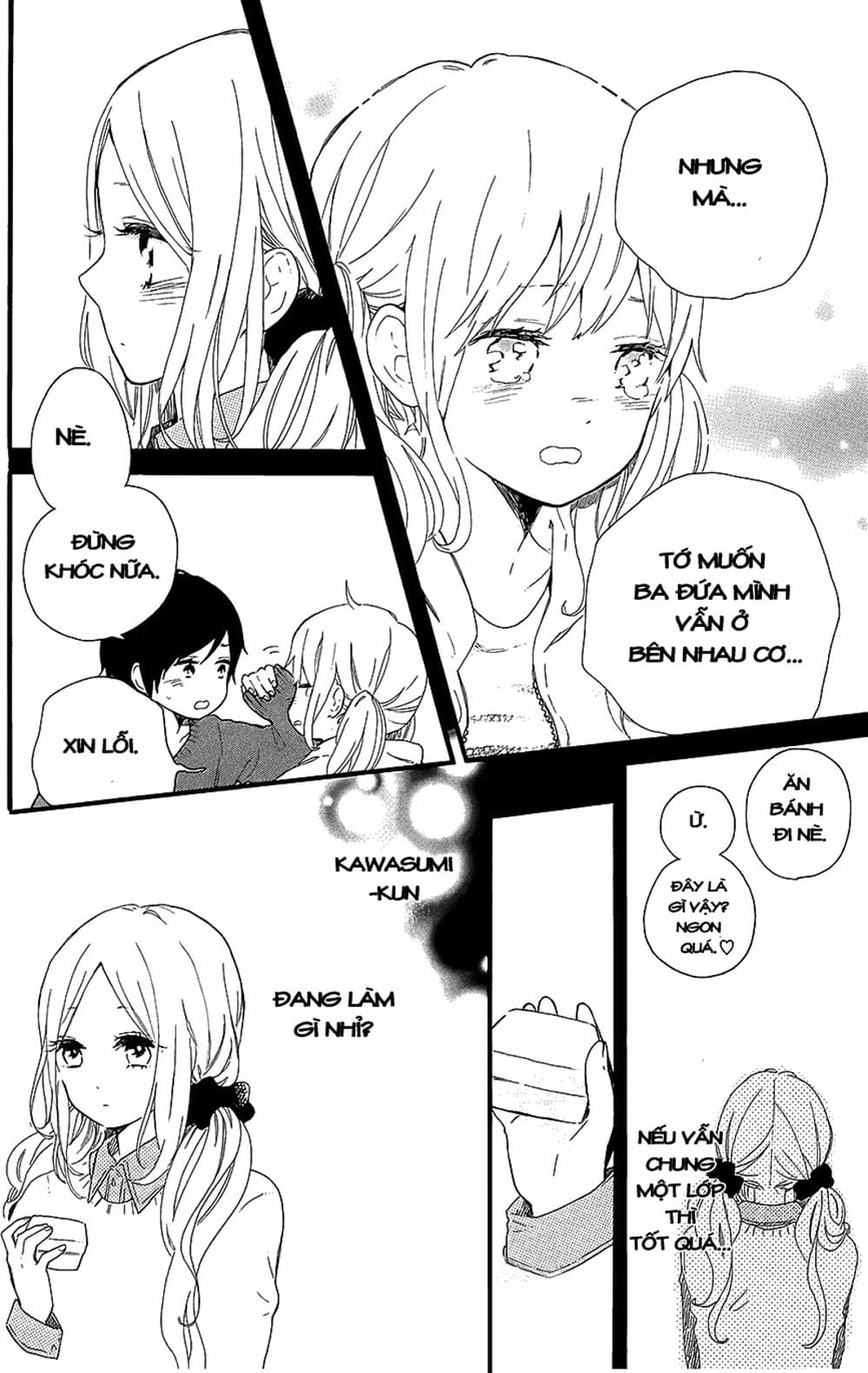 Truyện Tranh Tình Yêu Tuổi Teen Ngọt Ngào - Hibi Chouchou trang 4