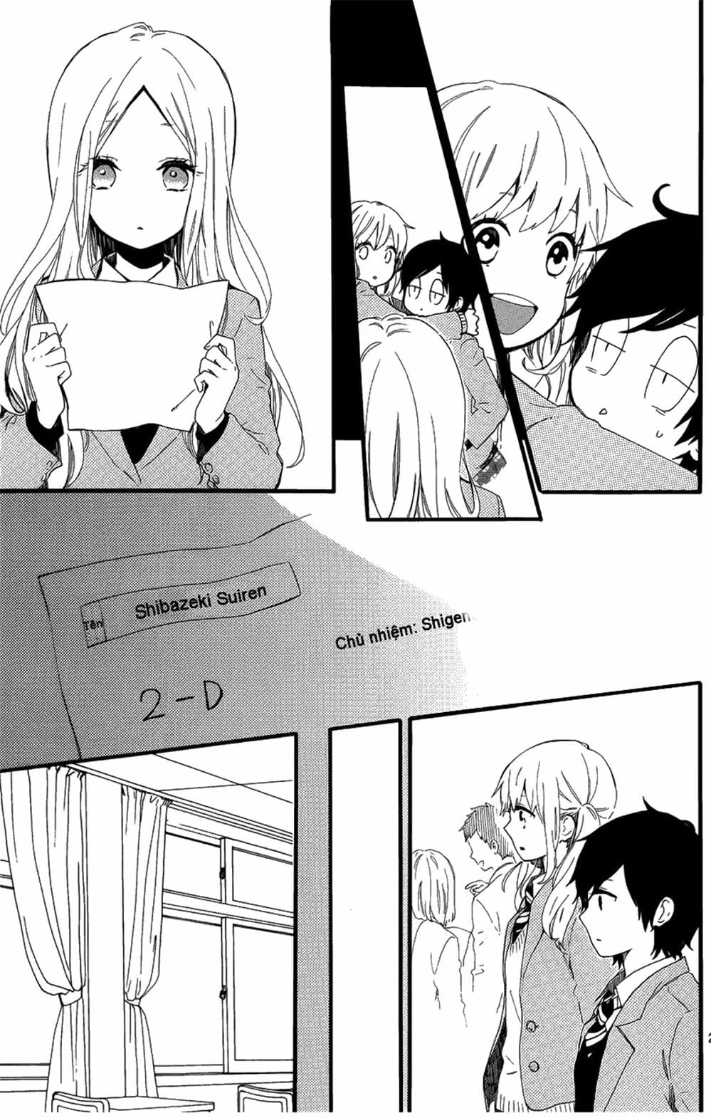 Truyện Tranh Tình Yêu Tuổi Teen Ngọt Ngào - Hibi Chouchou trang 4