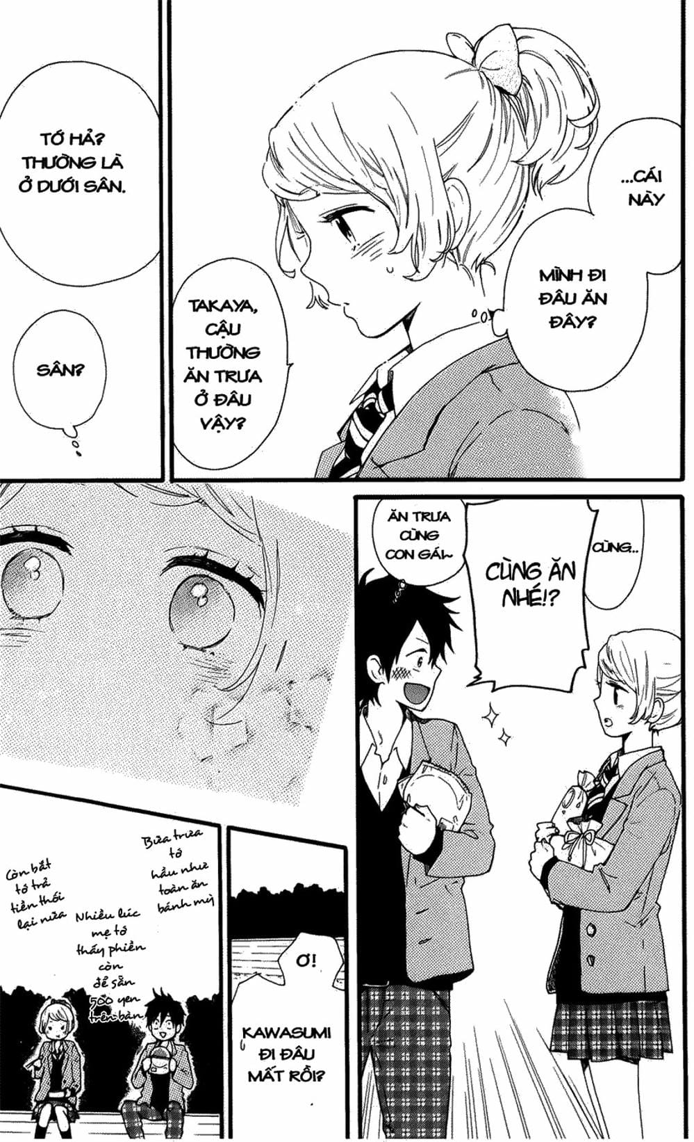 Truyện Tranh Tình Yêu Tuổi Teen Ngọt Ngào - Hibi Chouchou trang 4