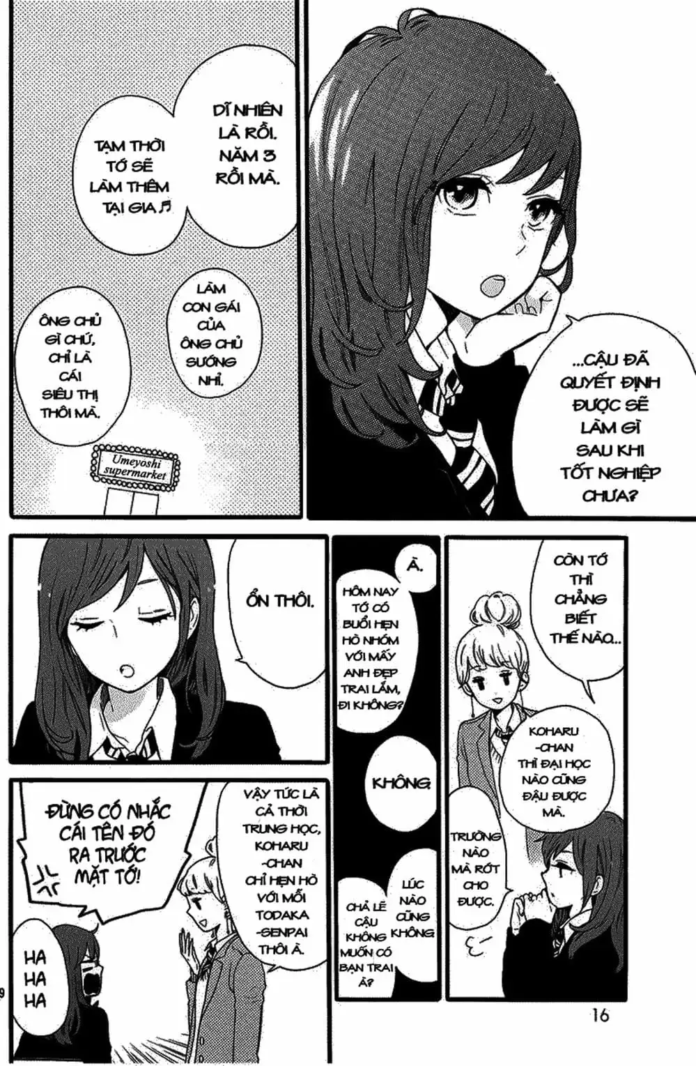 Truyện Tranh Tình Yêu Tuổi Teen Ngọt Ngào - Hibi Chouchou trang 4