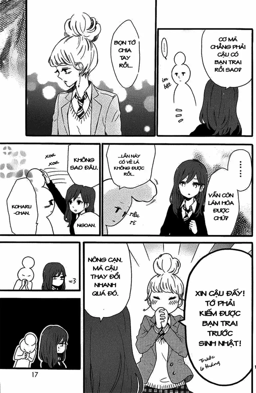 Truyện Tranh Tình Yêu Tuổi Teen Ngọt Ngào - Hibi Chouchou trang 4