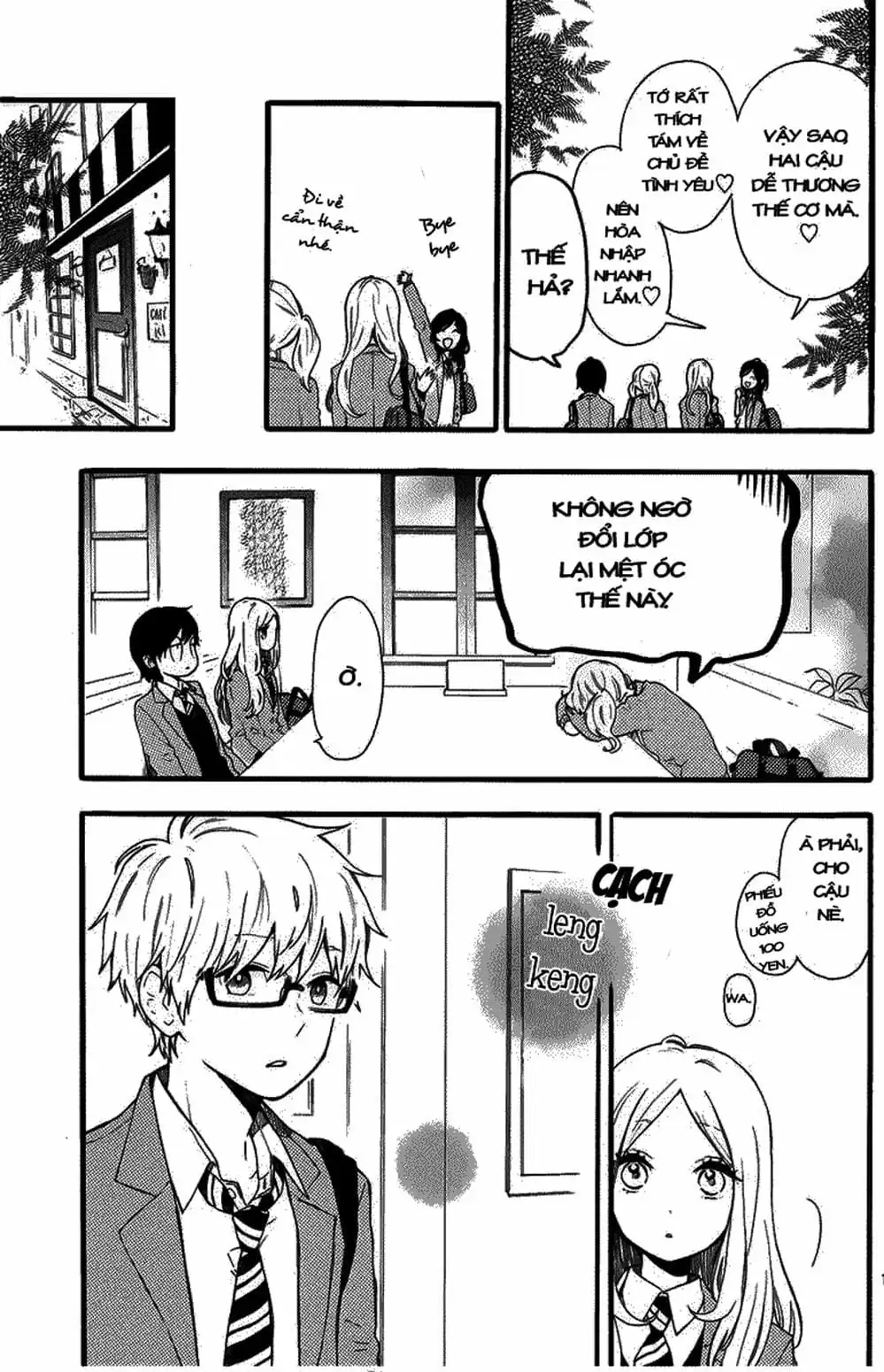 Truyện Tranh Tình Yêu Tuổi Teen Ngọt Ngào - Hibi Chouchou trang 4