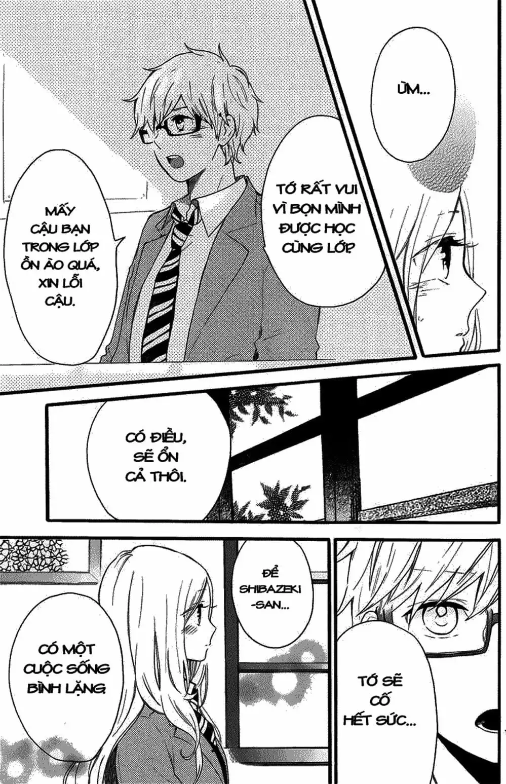 Truyện Tranh Tình Yêu Tuổi Teen Ngọt Ngào - Hibi Chouchou trang 4