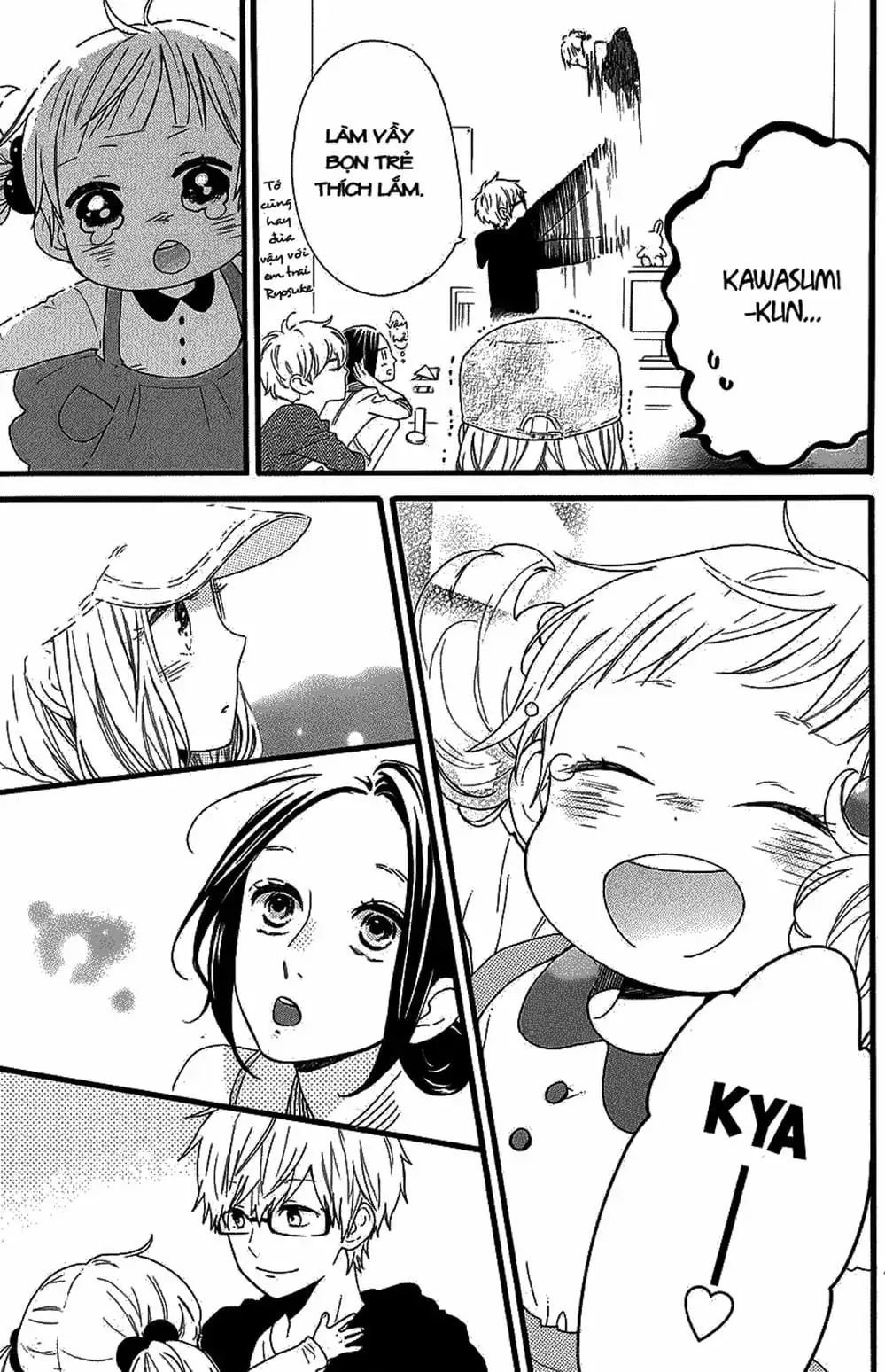 Truyện Tranh Tình Yêu Tuổi Teen Ngọt Ngào - Hibi Chouchou trang 4