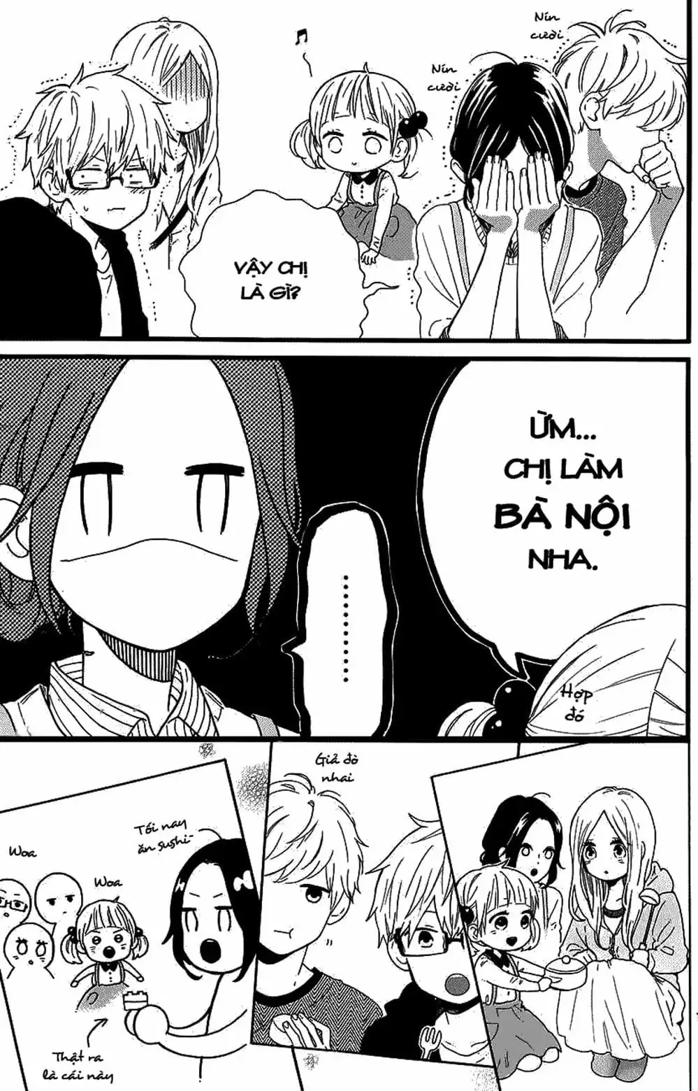 Truyện Tranh Tình Yêu Tuổi Teen Ngọt Ngào - Hibi Chouchou trang 4