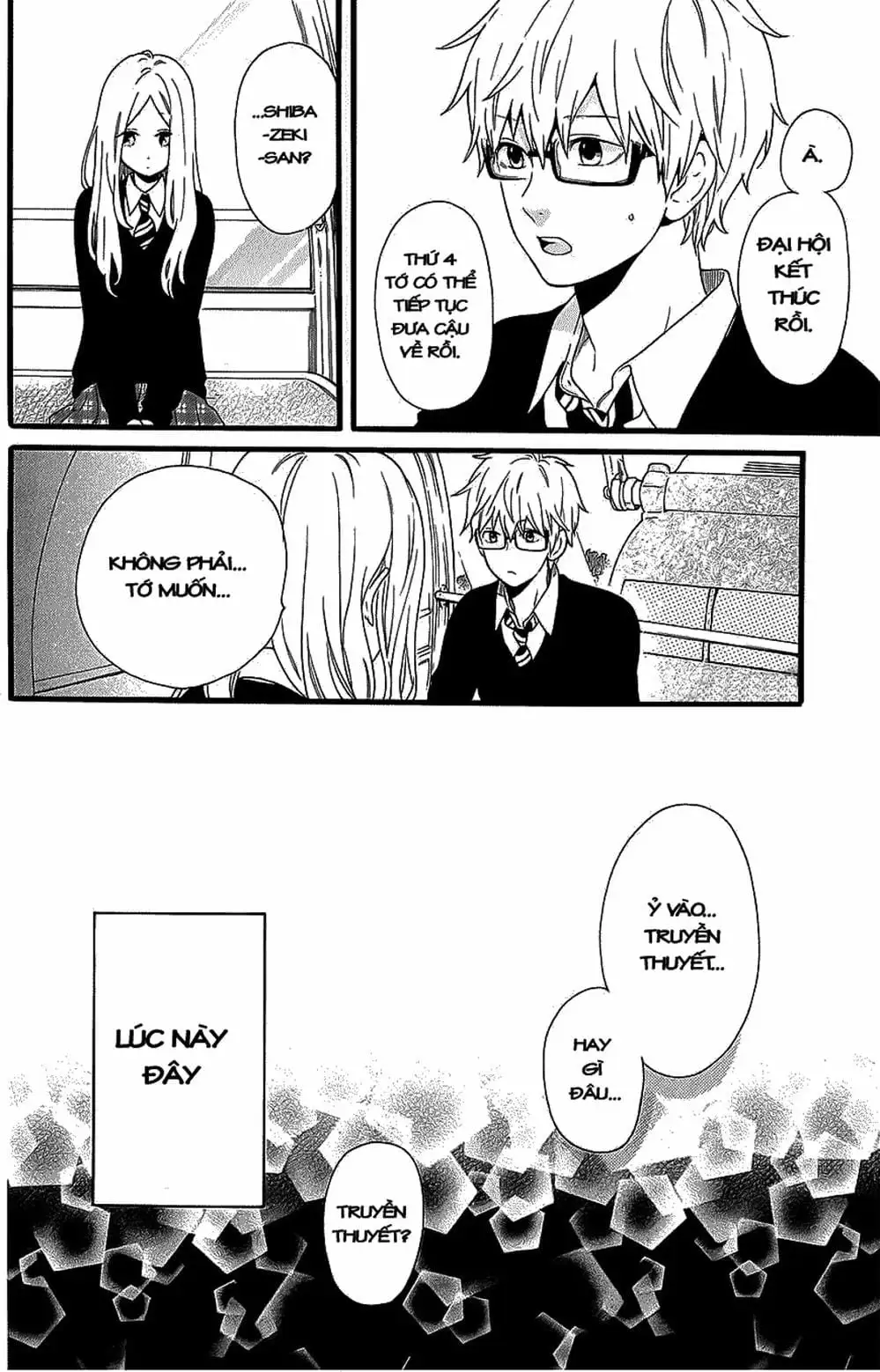 Truyện Tranh Tình Yêu Tuổi Teen Ngọt Ngào - Hibi Chouchou trang 4