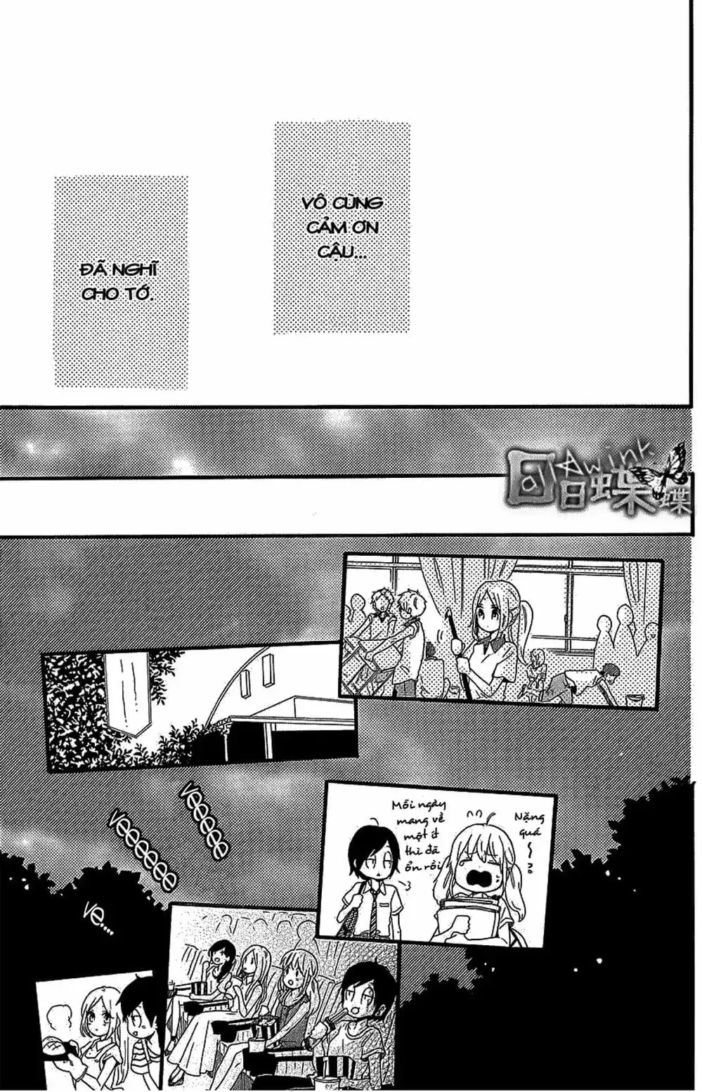 Truyện Tranh Tình Yêu Tuổi Teen Ngọt Ngào - Hibi Chouchou trang 4