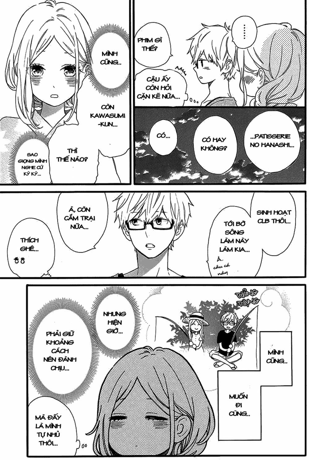 Truyện Tranh Tình Yêu Tuổi Teen Ngọt Ngào - Hibi Chouchou trang 4