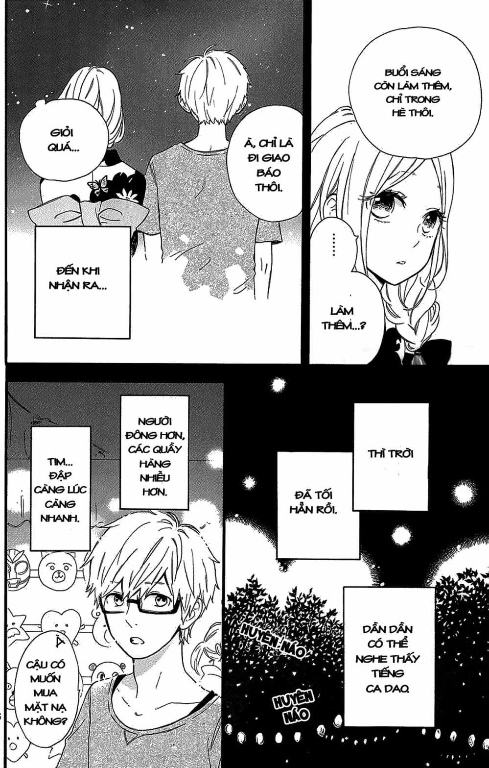 Truyện Tranh Tình Yêu Tuổi Teen Ngọt Ngào - Hibi Chouchou trang 4