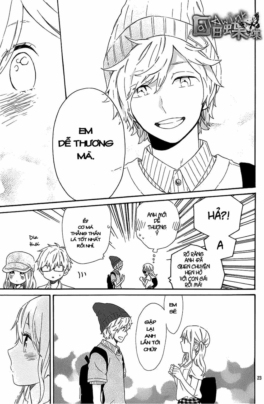 Truyện Tranh Tình Yêu Tuổi Teen Ngọt Ngào - Hibi Chouchou trang 4