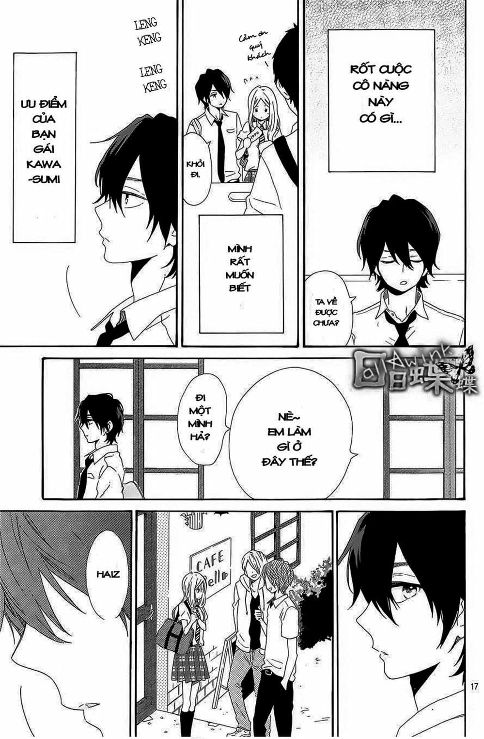 Truyện Tranh Tình Yêu Tuổi Teen Ngọt Ngào - Hibi Chouchou trang 4