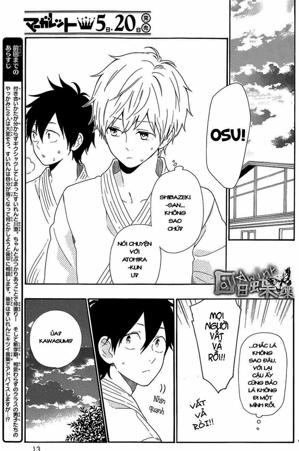 Truyện Tranh Tình Yêu Tuổi Teen Ngọt Ngào - Hibi Chouchou trang 4