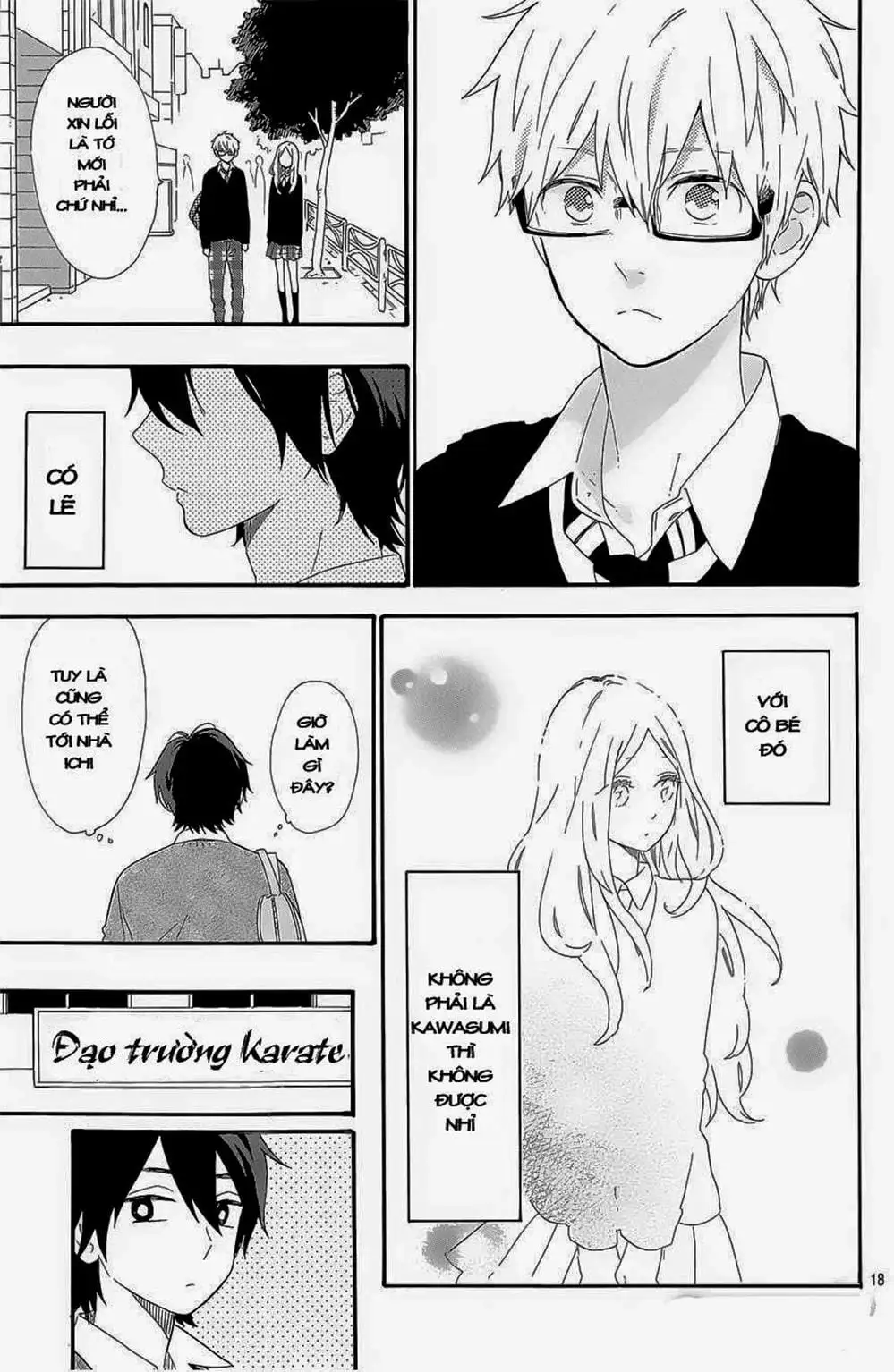 Truyện Tranh Tình Yêu Tuổi Teen Ngọt Ngào - Hibi Chouchou trang 4