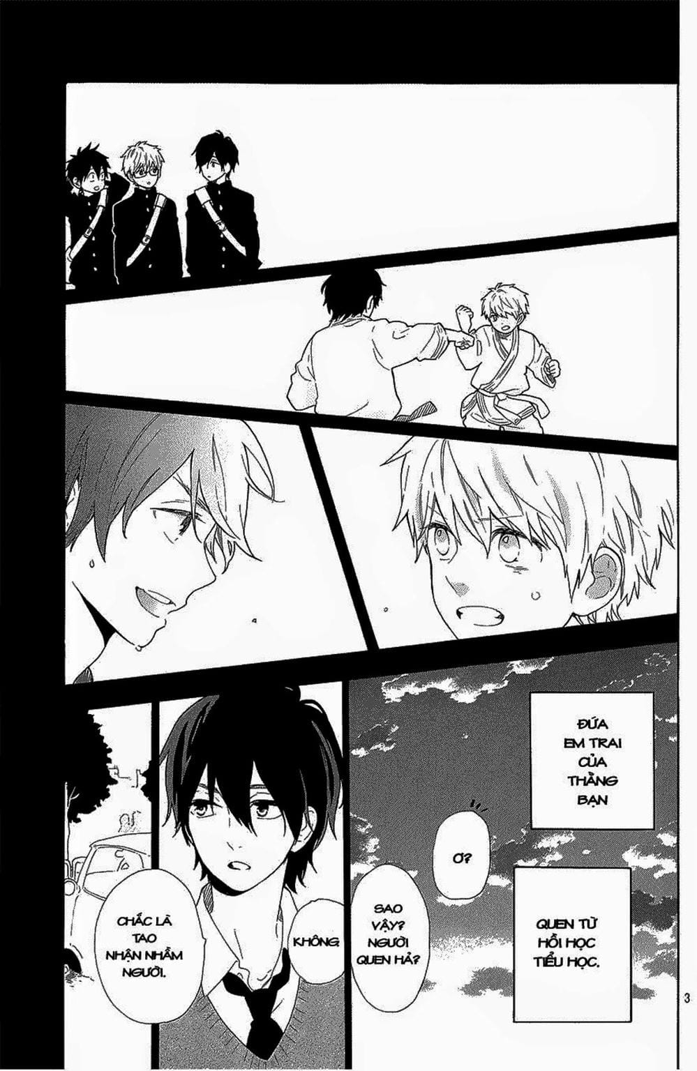 Truyện Tranh Tình Yêu Tuổi Teen Ngọt Ngào - Hibi Chouchou trang 4