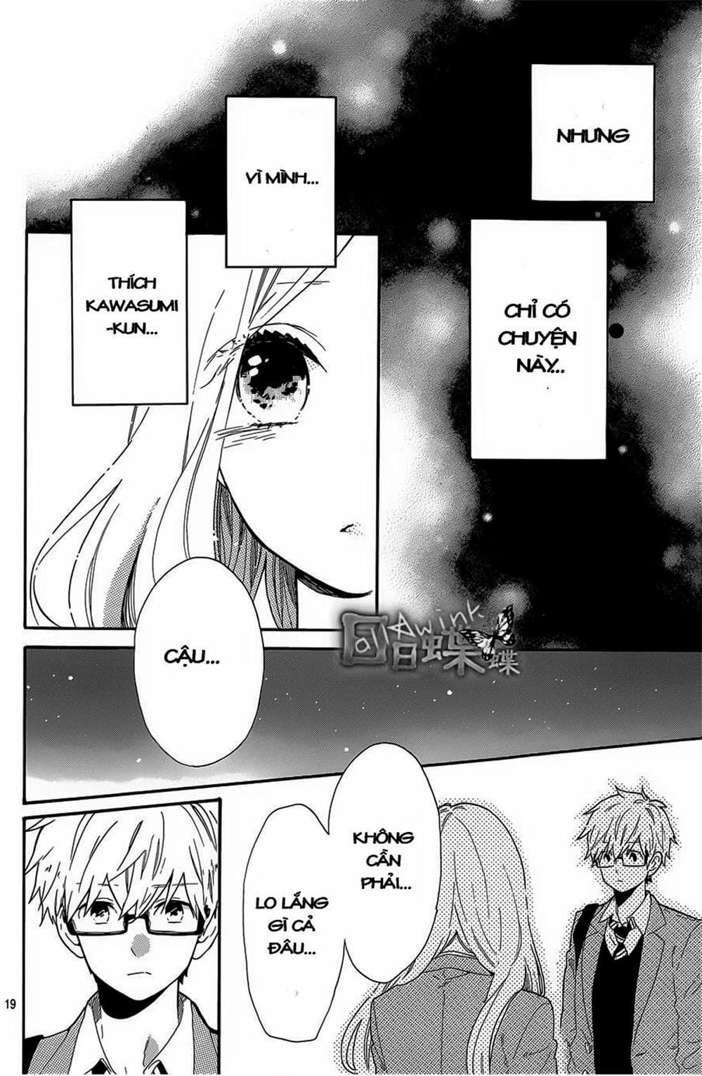 Truyện Tranh Tình Yêu Tuổi Teen Ngọt Ngào - Hibi Chouchou trang 4