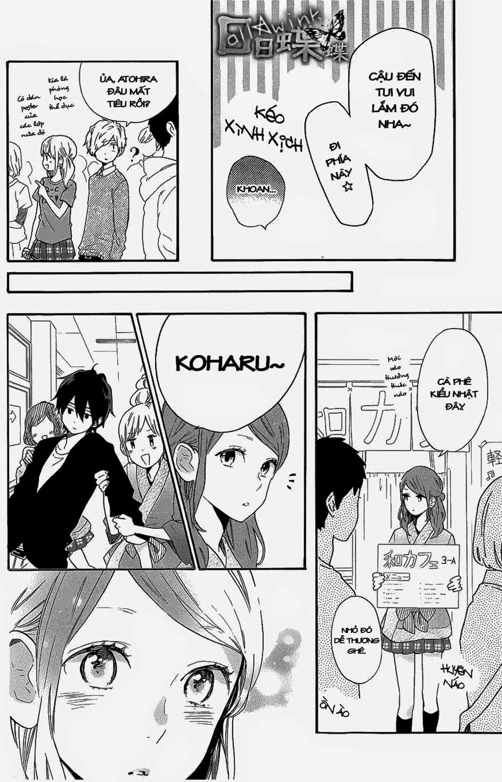 Truyện Tranh Tình Yêu Tuổi Teen Ngọt Ngào - Hibi Chouchou trang 4