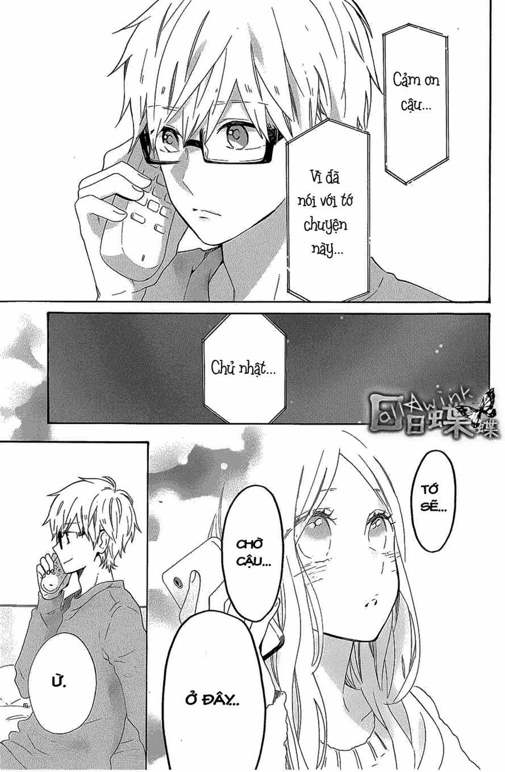 Truyện Tranh Tình Yêu Tuổi Teen Ngọt Ngào - Hibi Chouchou trang 4