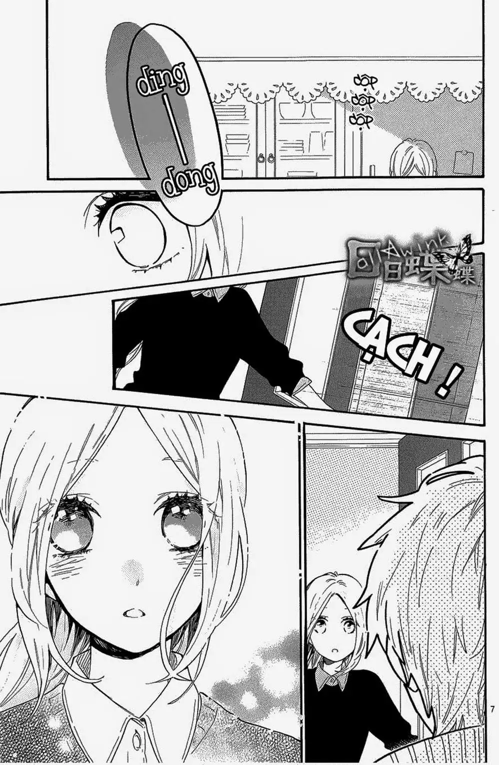 Truyện Tranh Tình Yêu Tuổi Teen Ngọt Ngào - Hibi Chouchou trang 4