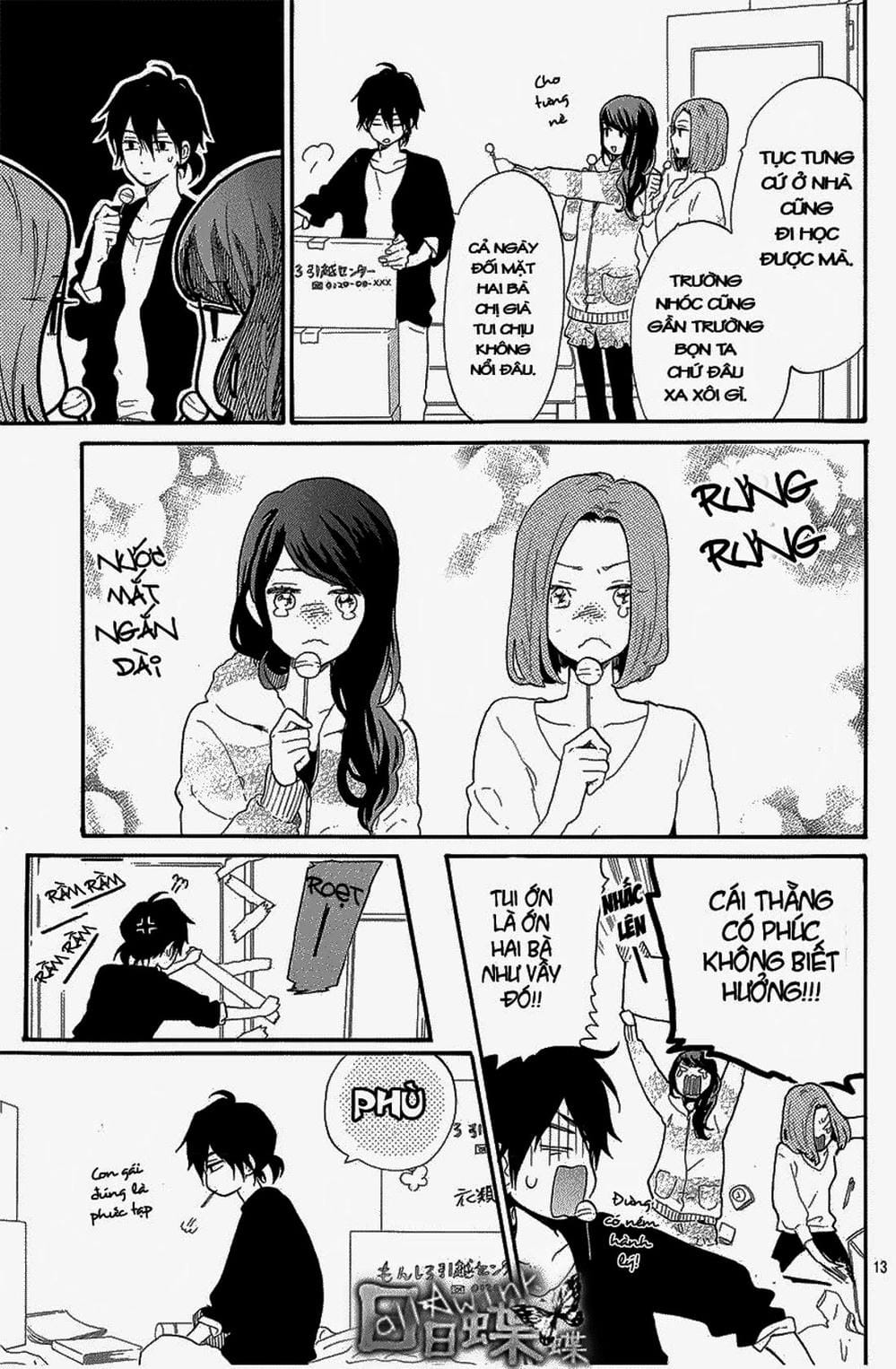 Truyện Tranh Tình Yêu Tuổi Teen Ngọt Ngào - Hibi Chouchou trang 4