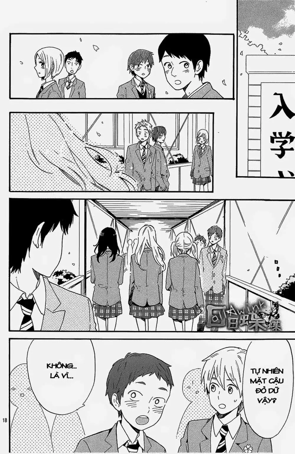 Truyện Tranh Tình Yêu Tuổi Teen Ngọt Ngào - Hibi Chouchou trang 4