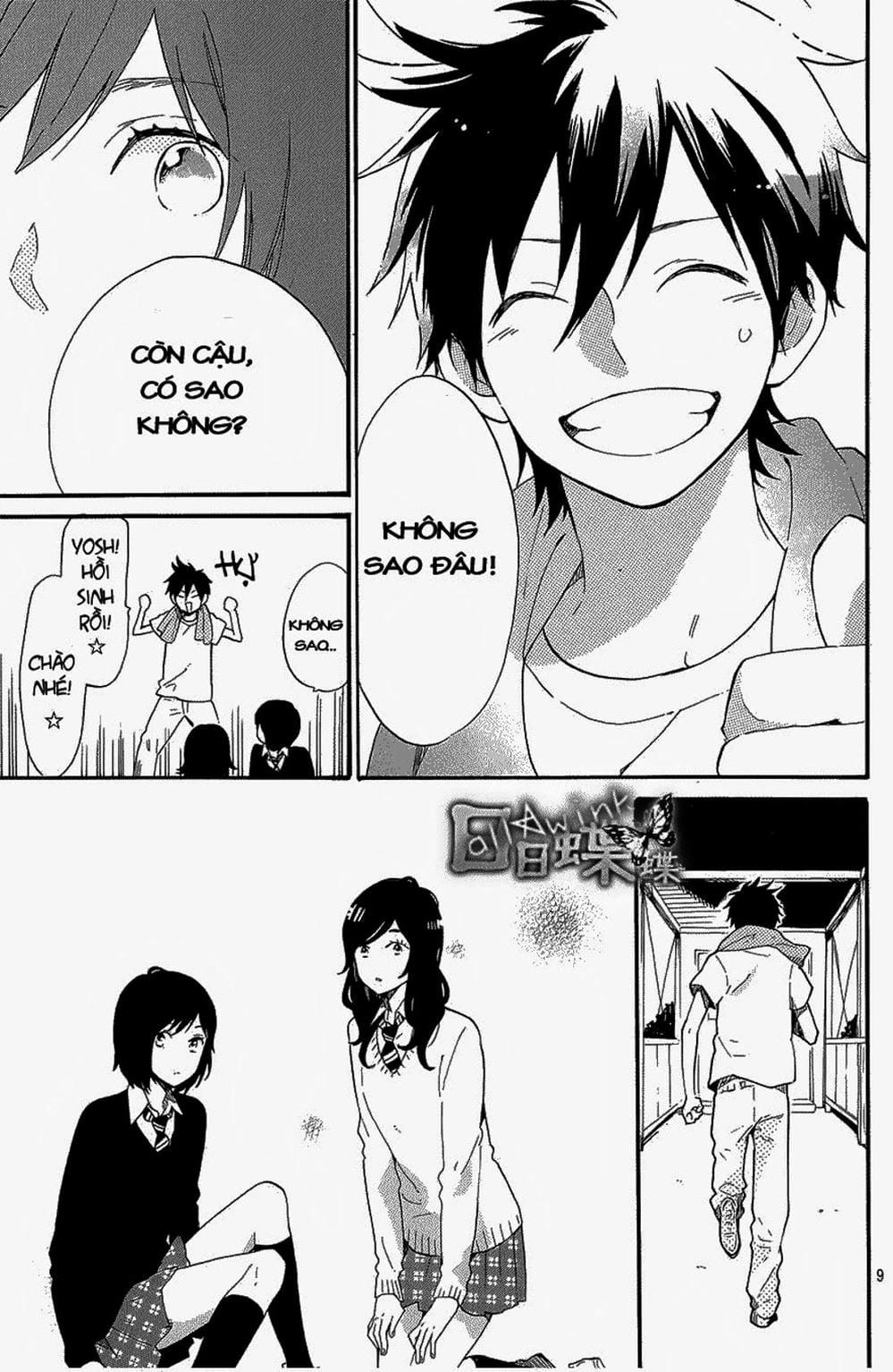 Truyện Tranh Tình Yêu Tuổi Teen Ngọt Ngào - Hibi Chouchou trang 4