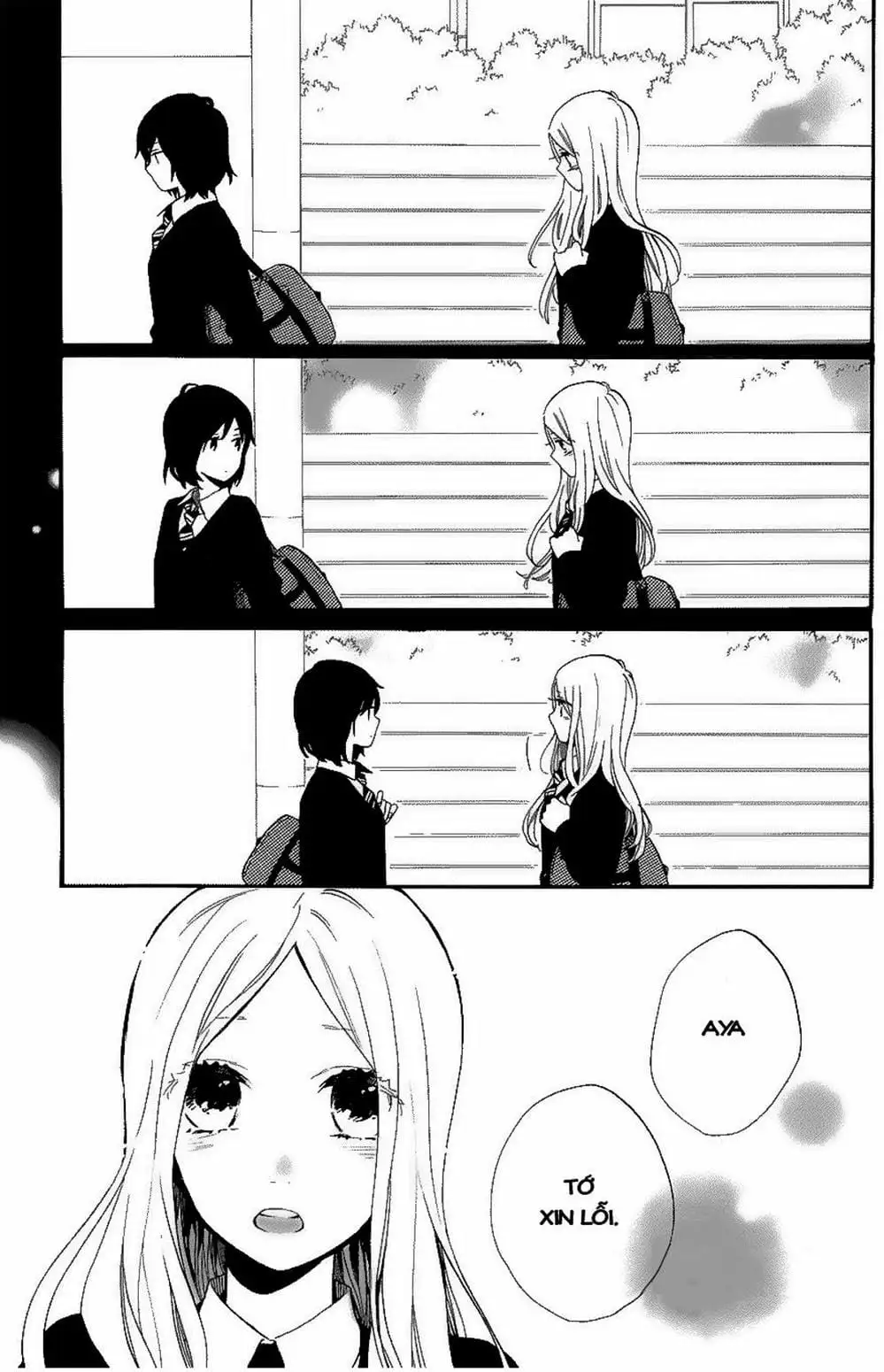 Truyện Tranh Tình Yêu Tuổi Teen Ngọt Ngào - Hibi Chouchou trang 4