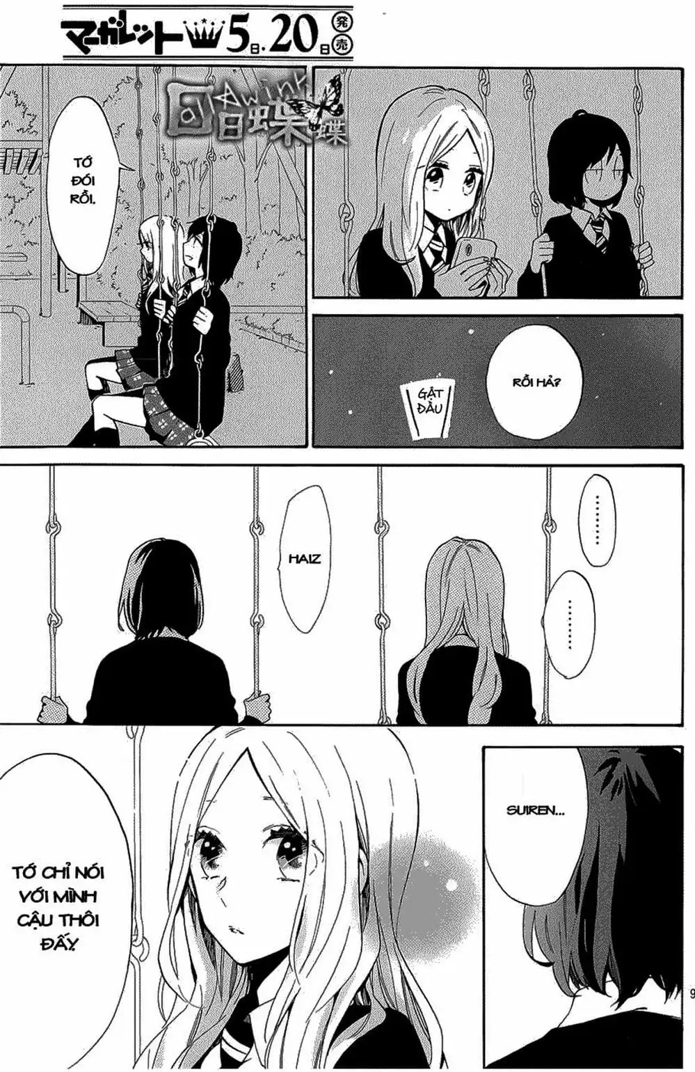 Truyện Tranh Tình Yêu Tuổi Teen Ngọt Ngào - Hibi Chouchou trang 4