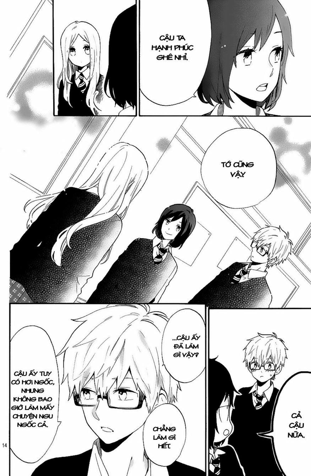 Truyện Tranh Tình Yêu Tuổi Teen Ngọt Ngào - Hibi Chouchou trang 4