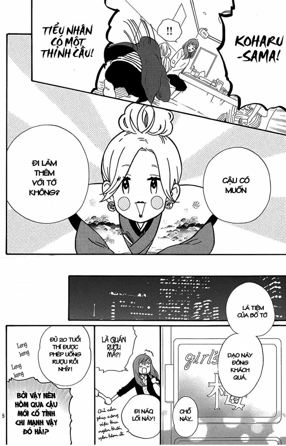 Truyện Tranh Tình Yêu Tuổi Teen Ngọt Ngào - Hibi Chouchou trang 4