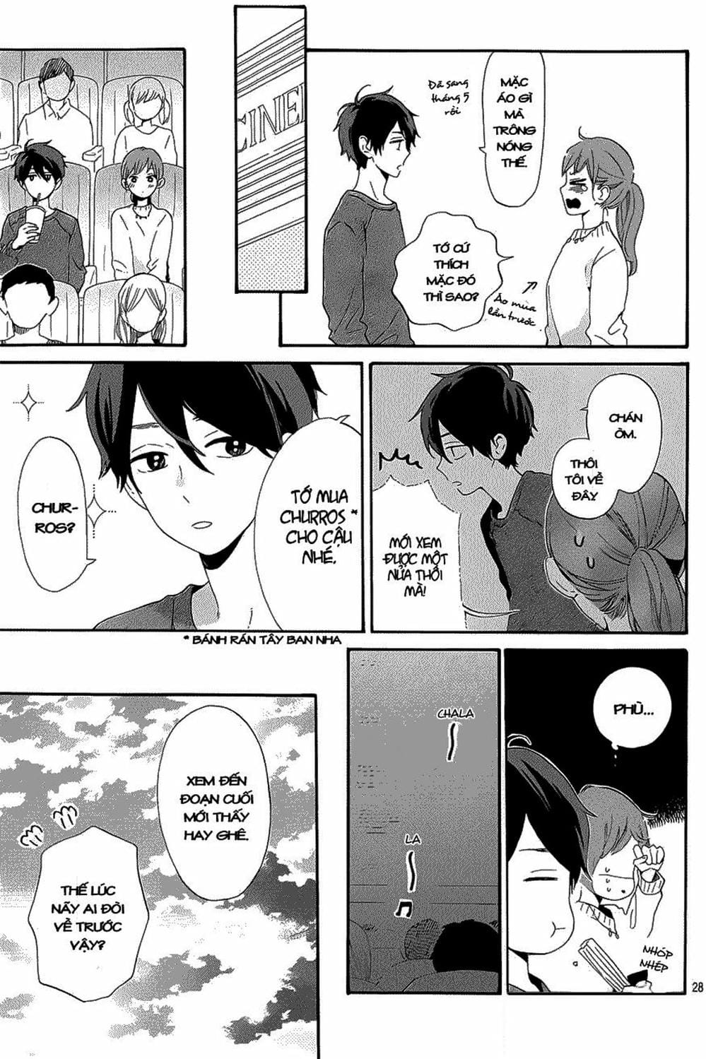 Truyện Tranh Tình Yêu Tuổi Teen Ngọt Ngào - Hibi Chouchou trang 4