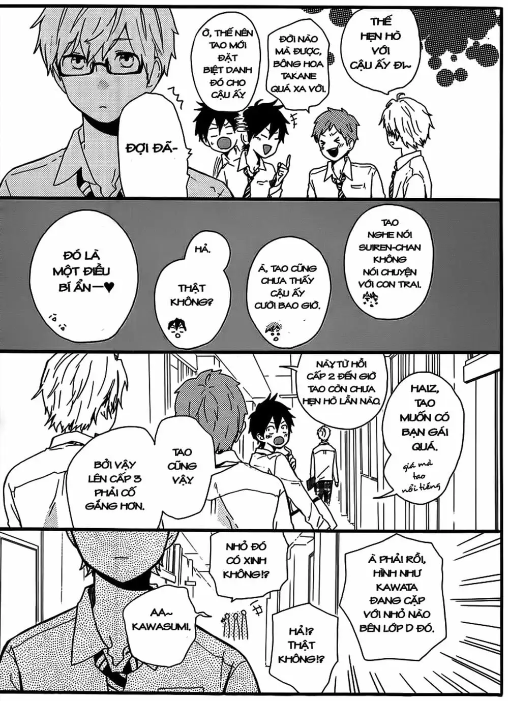 Truyện Tranh Tình Yêu Tuổi Teen Ngọt Ngào - Hibi Chouchou trang 4