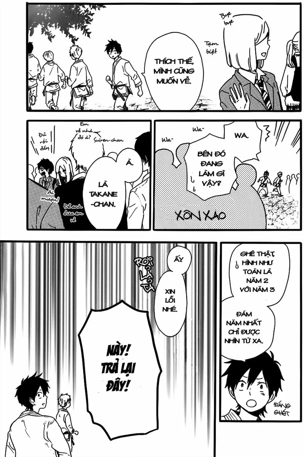 Truyện Tranh Tình Yêu Tuổi Teen Ngọt Ngào - Hibi Chouchou trang 4